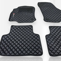 Pour AUDII tous les modèles tapis de voiture en cuir de luxe personnalisé tapis de sol de voiture doublures