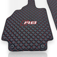 Pour les modèles AUDİ R8 tapis de voiture en cuir tapis de sol de voiture personnalisés de luxe doublures