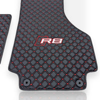 Pour les modèles AUDİ R8 tapis de voiture en cuir tapis de sol de voiture personnalisés de luxe doublures