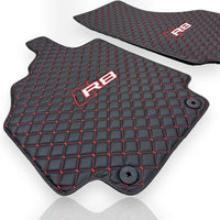 Pour les modèles AUDİ R8 tapis de voiture en cuir tapis de sol de voiture personnalisés de luxe doublures