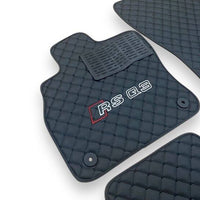 AUDİ Q3 / SQ3 / RSQ3 Leather Premium Luxury Car Floor Mat Set Black