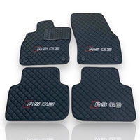 AUDİ Q3 / SQ3 / RSQ3 Leather Premium Luxury Car Floor Mat Set Black