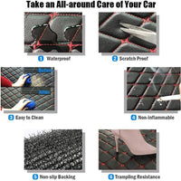 For BMW All Models Leather Car Mats Luxury Custom Car Floor Carpet Liners