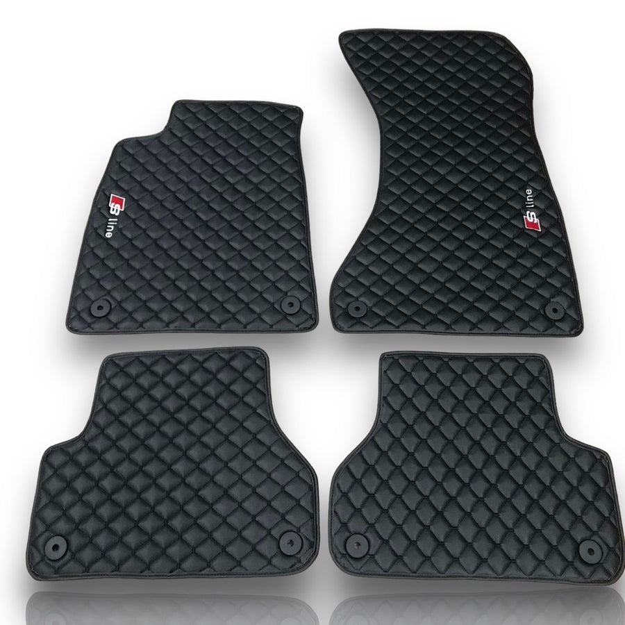 For AUDİ All Models Leather Car Mats Luxury Custom Car Floor Carpet Mats Liners