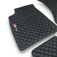 Pour AUDII tous les modèles tapis de voiture en cuir de luxe personnalisé tapis de sol de voiture doublures