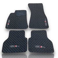 Pour AUDII tous les modèles tapis de voiture en cuir de luxe personnalisé tapis de sol de voiture doublures