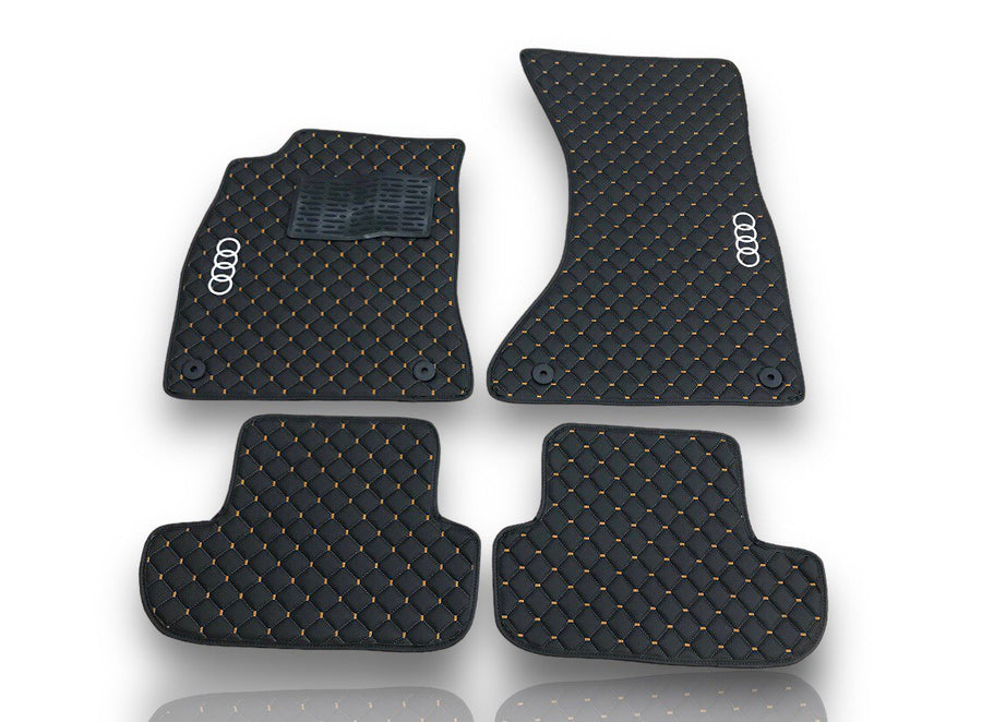 For AUDİ All Models Leather Car Mats Luxury Custom Car Floor Carpet Mats Liners