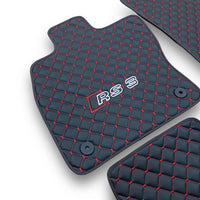 Pour les modèles AUDİ A3 / S3 / RS3 tapis de voiture en cuir tapis de sol de voiture personnalisés de luxe doublures