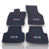 For AUDİ A3 / S3 / RS3 Models Leather Car Mats Luxury Custom Car Floor Carpet Mats Liners