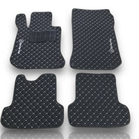 Pour MERCEDES-BENZ tous les modèles tapis de voiture en cuir tapis de sol de luxe sur mesure doublures