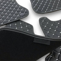 For MERCEDES-BENZ All Models Leather Car Mats Luxury Custom Floor Carpet Mats Liners