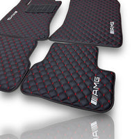 For MERCEDES-BENZ All Models Leather Car Mats Luxury Custom Floor Carpet Mats Liners