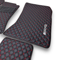 For MERCEDES-BENZ All Models Leather Car Mats Luxury Custom Floor Carpet Mats Liners