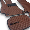 For MERCEDES-BENZ All Models Leather Car Mats Luxury Custom Floor Carpet Mats Liners