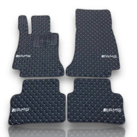 For MERCEDES-BENZ All Models Leather Car Mats Luxury Custom Floor Carpet Mats Liners