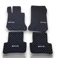 For MERCEDES-BENZ All Models Leather Car Mats Luxury Custom Floor Carpet Mats Liners