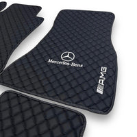 Pour MERCEDES-BENZ tous les modèles tapis de voiture en cuir tapis de sol de luxe sur mesure doublures