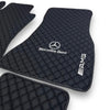 For MERCEDES-BENZ All Models Leather Car Mats Luxury Custom Floor Carpet Mats Liners