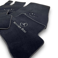 Pour MERCEDES-BENZ tous les modèles tapis de voiture en cuir tapis de sol de luxe sur mesure doublures