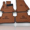 For MERCEDES-BENZ All Models Leather Car Mats Luxury Custom Floor Carpet Mats Liners