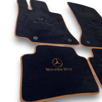 MERCEDES-BENZ Carpet Premium Luxury Car Floor Mat Set Black