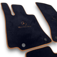 MERCEDES-BENZ Carpet Premium Luxury Car Floor Mat Set Black