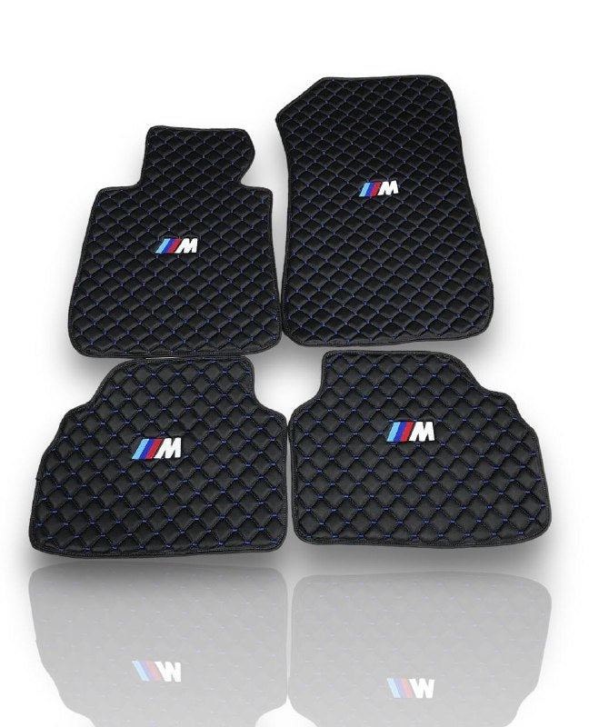 For BMW All Models Leather Car Mats Luxury Custom Car Floor Carpet Liners