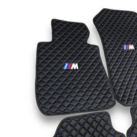 For BMW All Models Leather Car Mats Luxury Custom Car Floor Carpet Liners