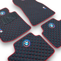 For BMW All Models Leather Car Mats Luxury Custom Car Floor Carpet Liners