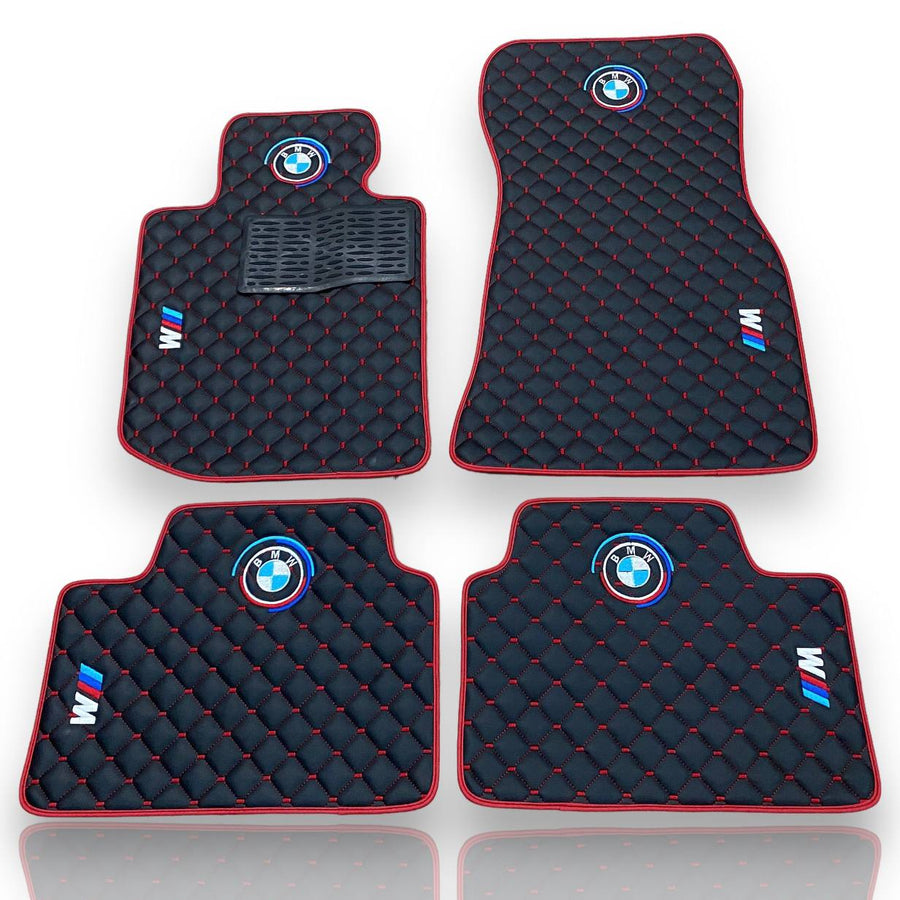 For BMW All Models Leather Car Mats Luxury Custom Car Floor Carpet Liners